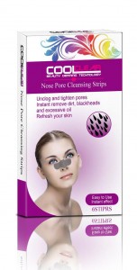 Cool-Clear Charcoal Nose Pore Cleansing Strips