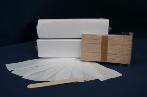 Supply nonwoven depilatory strips and rolls for hair removal-Strips