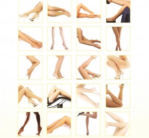 Home leg waxing and Salon leg waxing